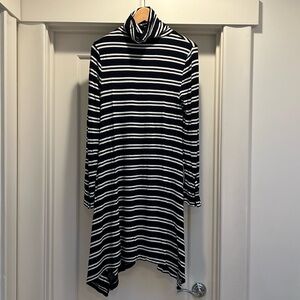 Anthropologie Maeve Navy Dress